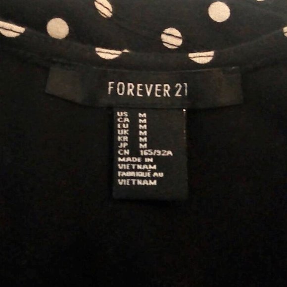 Black and White Polka Dot Peplum Dress - Picture 8 of 9